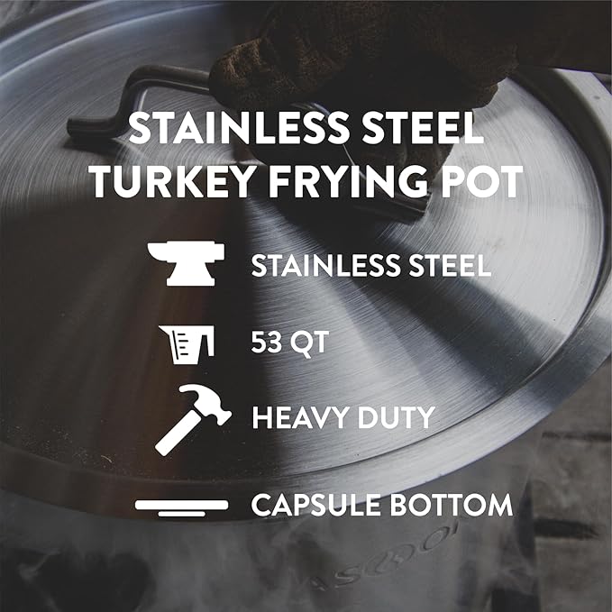 GasOne Stainless Steel Stockpot - Image 3