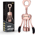 IPOW Wine Opener, Zinc Alloy Wine Bottle Opener, Wing Corkscrew Heavy Duty by IPOW