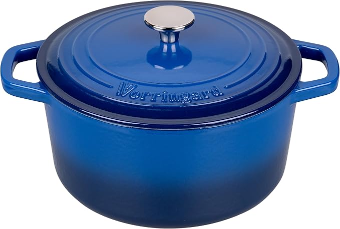 VORRINGARD Enameled Cast Iron Dutch Oven Pot - Image 4