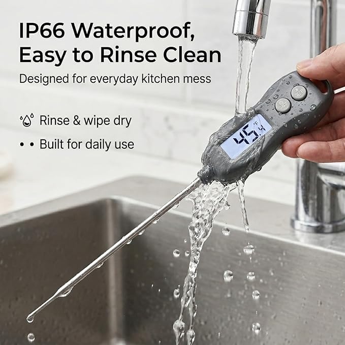 Meat Thermometer Digital with Backlight – Instant Read Food Thermometer - Image 5
