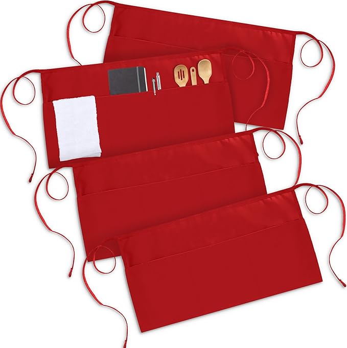 Utopia Wear 4 Pack Server Aprons - Image 6