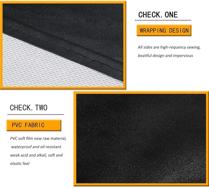 Homsolver Heavy Duty Vinyl Waterproof Apron - Image 3