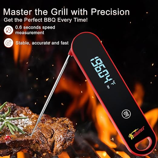 KULUNER The Latest Thermocouple Instant Reading Meat Thermometer Digital - Image 2