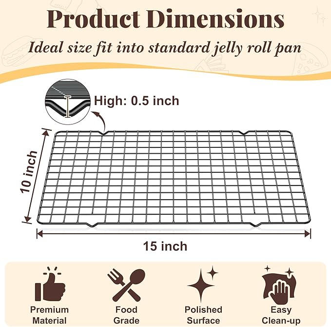 Cooling Racks for Cooking and Baking - Image 2