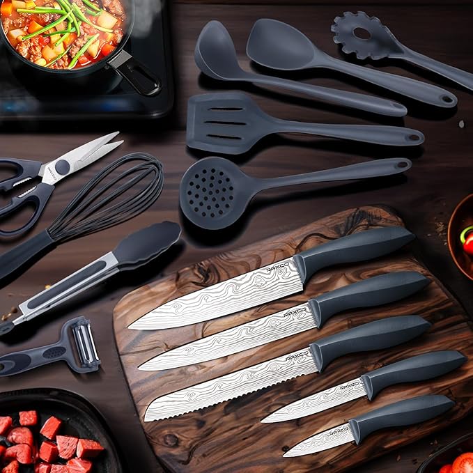 RAXCO Kitchen Set, 7-Piece Cooking Utensils, 5-Piece Kitchen Gadgets, 6-Piece - Image 4