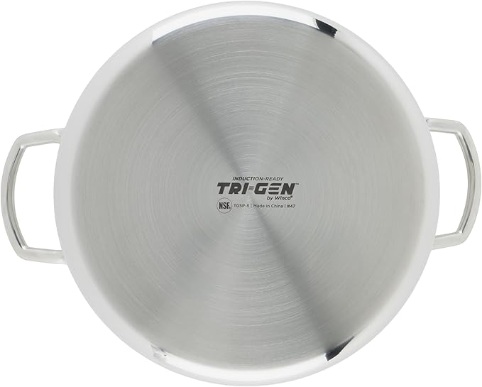 WINCO Tri-Ply Stock Pot - Image 5