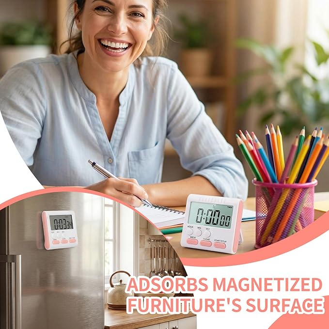 Mudder 3 Pack Digital Kitchen Timer - Image 7