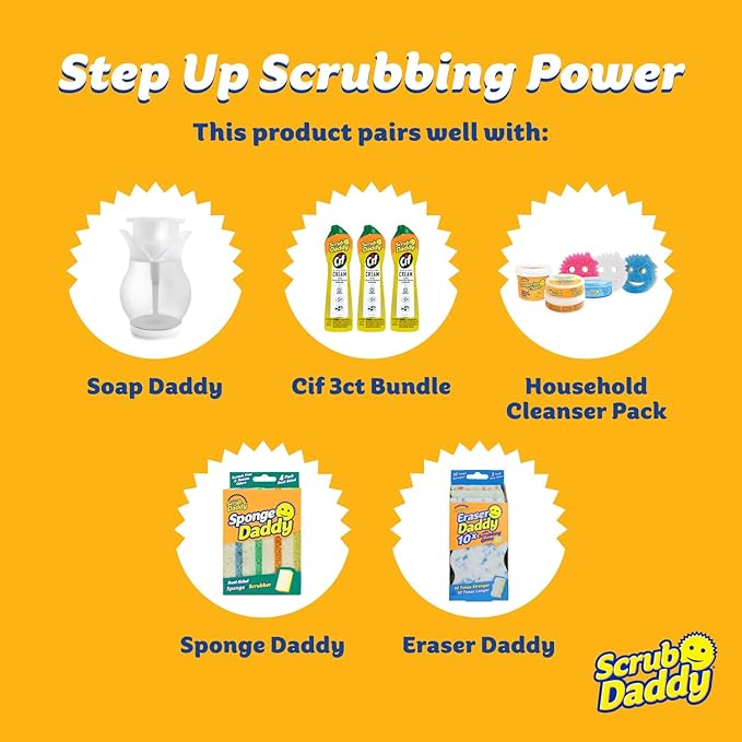 Scrub Daddy 4 Scrub Daddy Sponges & 4 Scrub Mommy Kitchen Sponges - Image 8
