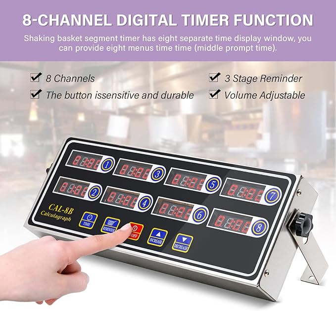 Commercial Kitchen Timers for Cooking Manual Big Large Timer Digital Timer - Image 3
