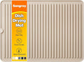 Songrey 24" x 18" Silicone Dish Drying Mat, Kitchen Counter Drying Pad by Unknown