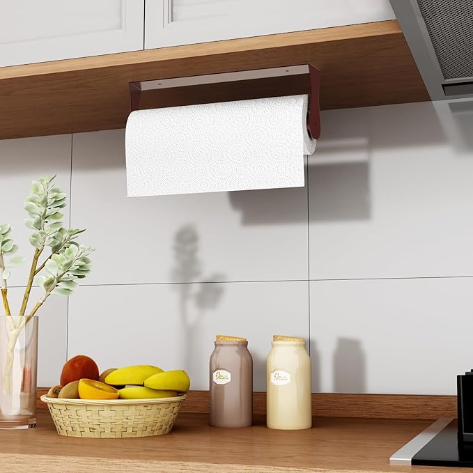 Oil Rubbed Bronze Paper Towel Holder Under Cabinet, Oil Rubbed Bronze Kitchen - Image 7