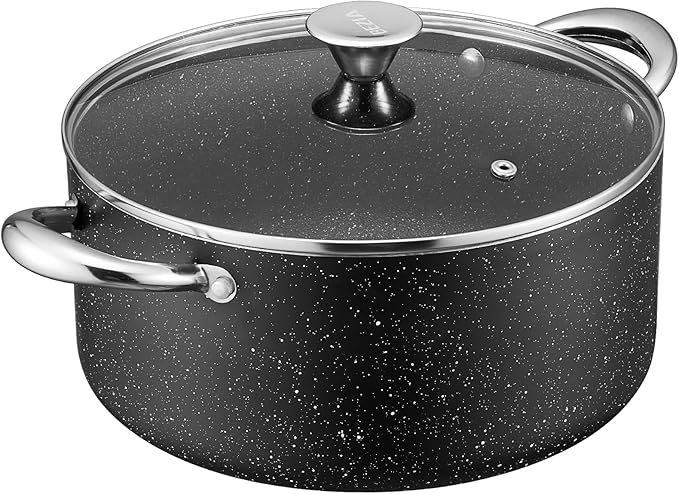 BEZIA Large 8 Quart Nonstick Stock Pot by BEZIA