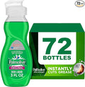 PALMOLIVE Dishwashing Liquid, Travel Dish Soap, Original Scent, Green, 3 Fluid Ounce Bottle (Case of 72) - Total of 216 Fluid Ounces - Dishwashing Liquid - Kitchen Soap & Cleaning Supplies | Cuts Grease, Dishwashing Liquid Detergent, Paraben-Free, Toug...