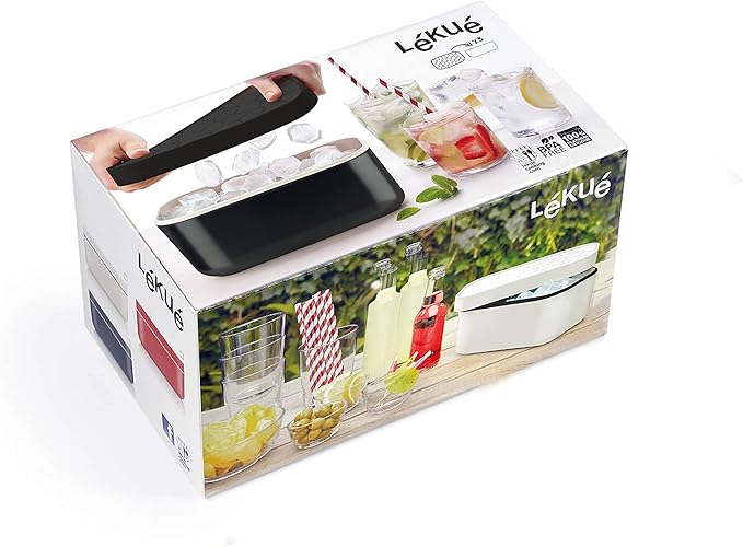 Lékué Ice Box | White | Ice Cube Tray - Image 5