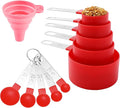 Measuring Cups and Spoons Set of Huygens Kitchen Gadgets 10 Pieces, Stackable by Unknown