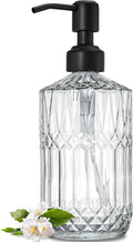 JASAI 18Oz Glass Soap Dispenser by JASAIHOME