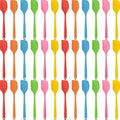 Irenare 36 Pcs Mini Silicone Spatulas Bulk 8.3 Inch Heat Resistant Scrapers by Irenare