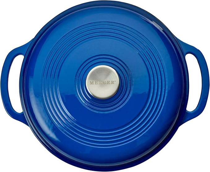Mercer Culinary Enameled Cast Iron Round Dutch Oven, 6 qt. - Image 3