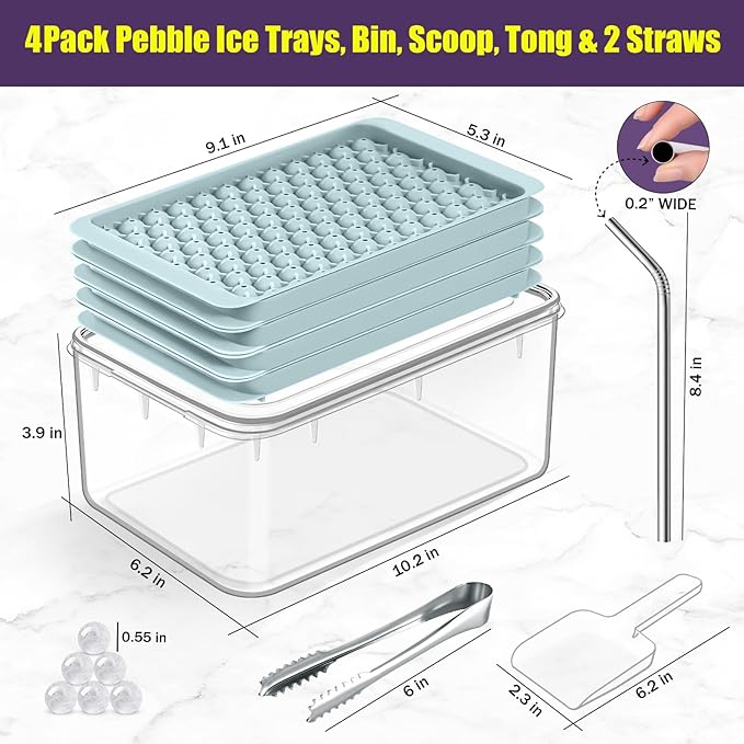 0.55in Mini Ice Cube Trays - Image 4