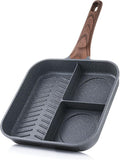 SENSARTE Nonstick Divided Grill Pan by SENSARTE