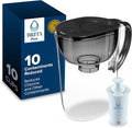 Brita Large 10 Cup Water Filter Pitcher, 1 BritaPlus Filter by Brita