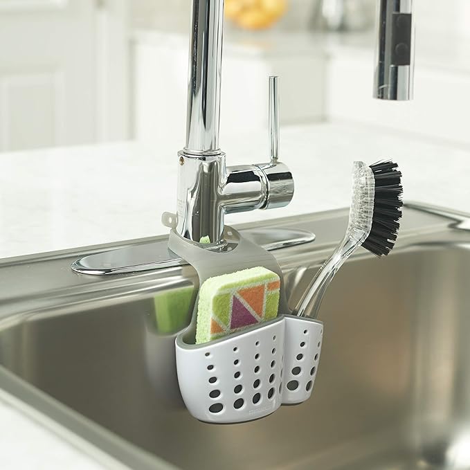 Casabella Sink Sider Faucet Caddy Sponge Holder - Image 3