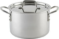 WINCO Tri-Ply Stock Pot, 6-quart-qt-6qt by Winco
