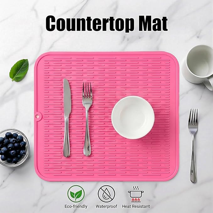 MicoYang Silicone Dish Drying Mat - Image 3