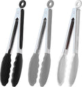 HINMAY 9-Inch Serving Tongs Silicone Tongs by HINMAY
