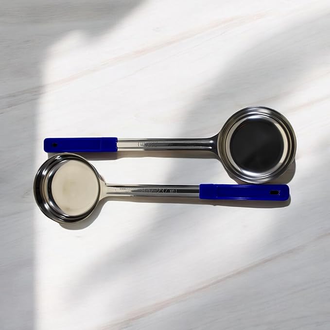 8 Ounce Solid Stainless Steel Portion Control Ladle Spoon - Image 9