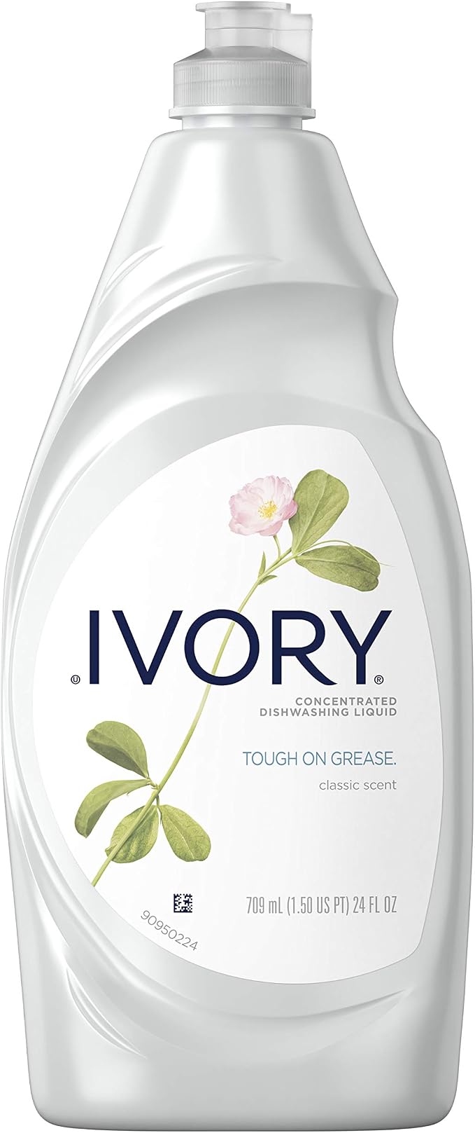 Ivory Dish Soap Original, 709mL/1.5pt/24fl oz, 3 PACK (10 Per master case)