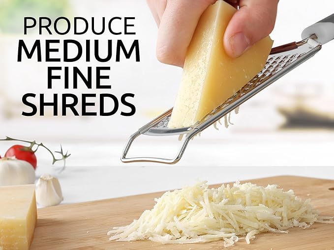 Zulay Kitchen Professional Cheese Grater Stainless Steel - Image 5