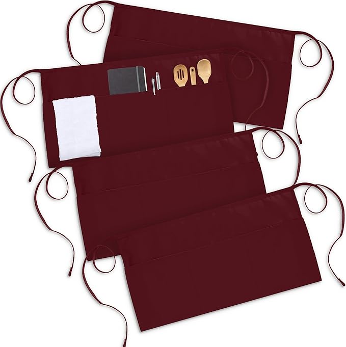 Utopia Wear 4 Pack Server Aprons - Image 5