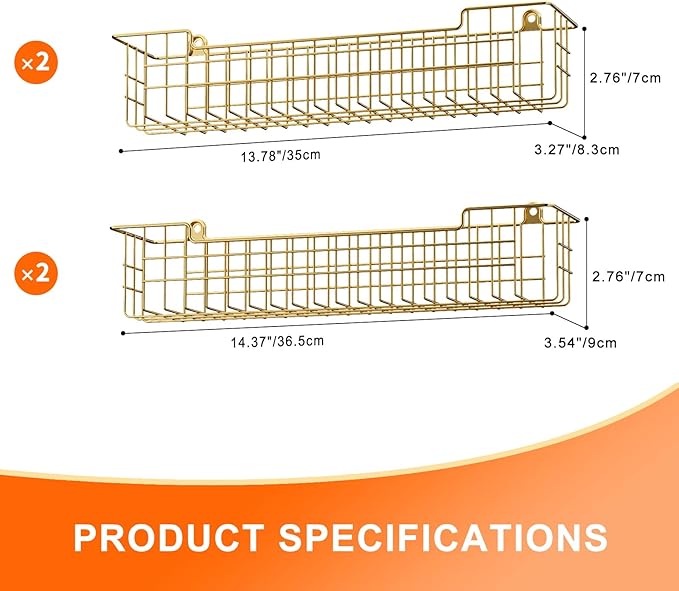 Spice Rack, Spice Holder Shelf Saving Space - Image 3