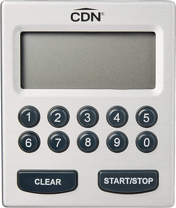 CDN Direct Entry 2- Alarm Digital Kitchen Timer | Counts Up & Down, 10 Hours by - Image 9