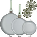 GoodCook Ceramic Cookware Set 7-Piece by GoodCook