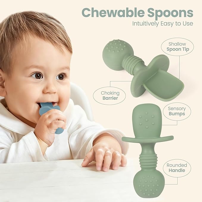 Eascrozn 2 Pack Baby Plates - Image 4