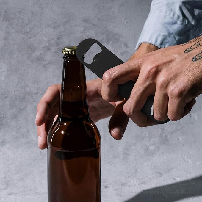 100 Pack Flat Beer Bottle Opener 7 inch Stainless Steel Flat Bottle Opener Beer - Image 6