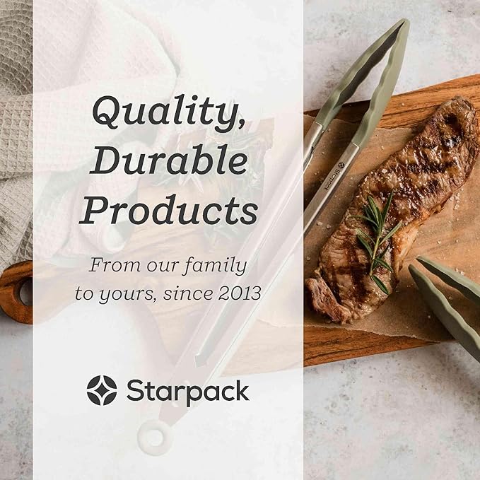 Starpack 'Get a Grip' Silicone Kitchen Tongs - Image 5