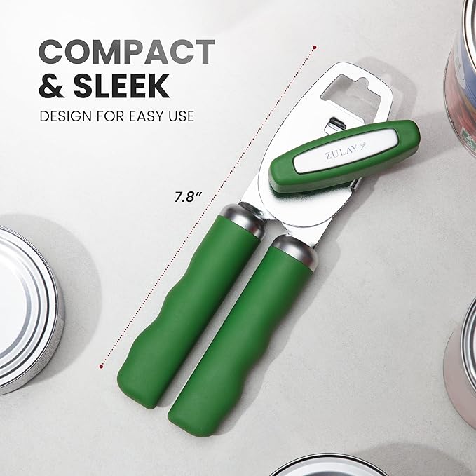 Zulay Kitchen Heavy Duty Stainless Steel Can Opener Manual - Image 2