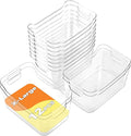 Clear Plastic Storage Bins by Unknown