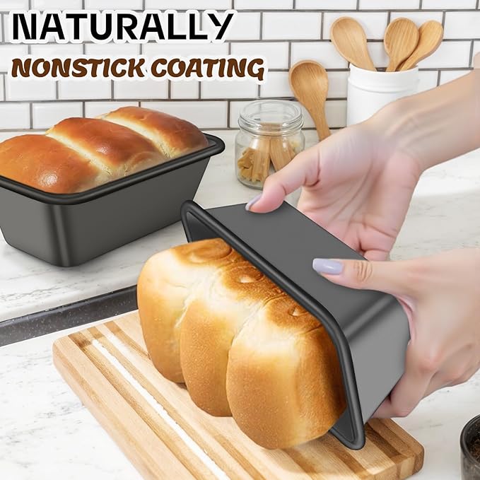 Baking Pans Set, Nonstick Bakeware Sets, Oven Pans - Image 3