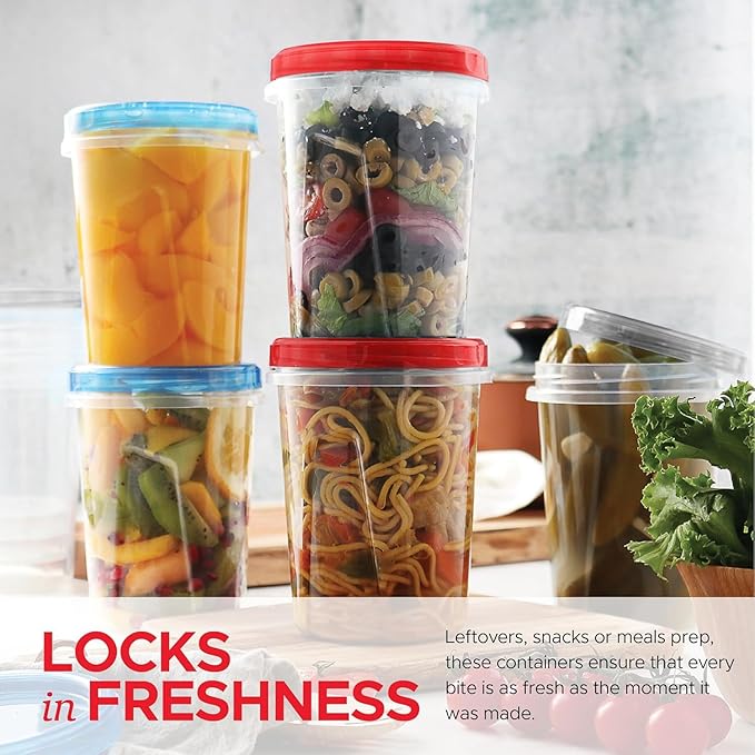 Tafura 12 Pack Leakproof Freezer Containers - Image 3