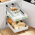2 Pack Pull out Cabinet Organizer, Width Depth, by BUFOR