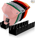 Hat Stand for Baseball Caps, 2 Pack No Install Acrylic Hat Organizer for 14 by Sloworld