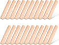 Patelai 20 Pieces Small Wooden Rolling Pin, Dumpling Dough Roller Wooden Mini by Patelai
