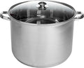 Ecolution Stainless Steel Stock Pot, Encapsulated Induction Ready Cooking Pot by Ecolution