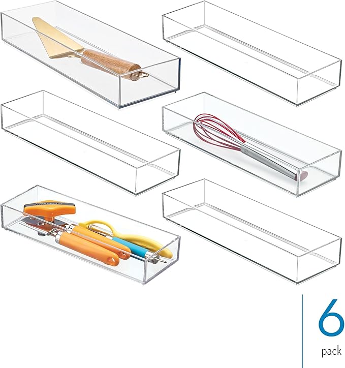 iDesign Plastic Makeup Drawer Organizer Tray - Image 2