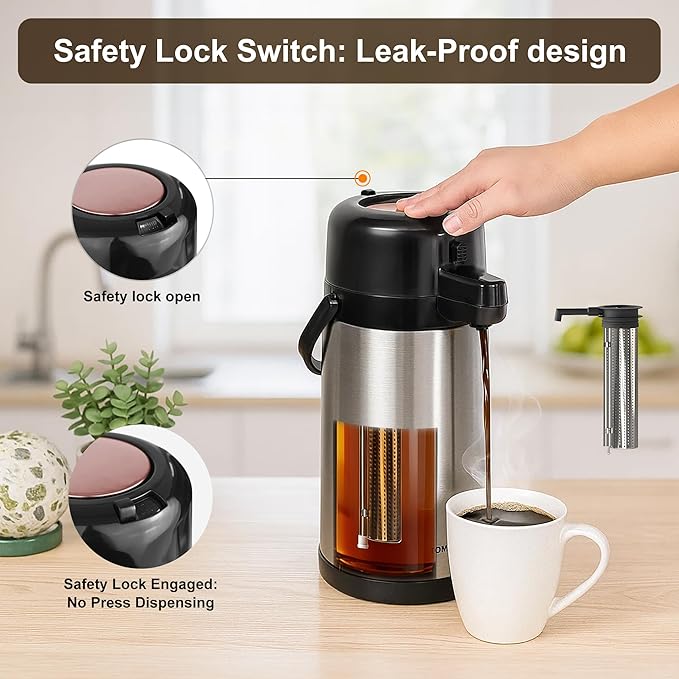 TOMAKEIT Airpot Coffee Dispenser - Image 6