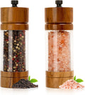 Salt and Pepper Grinder Set, Manual Salt Pepper Mills Grinders by MAOZHOU